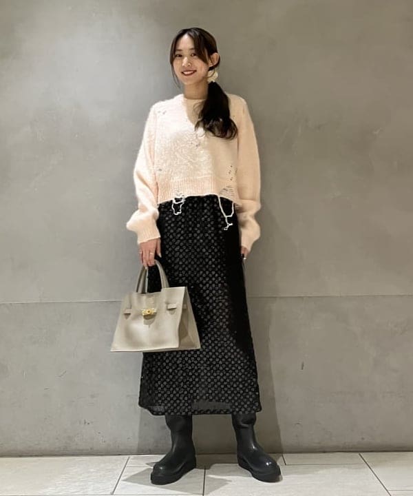 nodokaさんの「BEAMS WOMEN｜BAUM UND PFERDGARTEN / JOLETTY フラワースカート」を使ったコーディネート