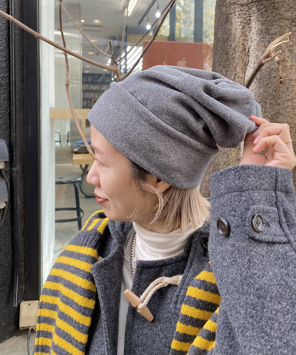 Kaoru Sakumaさんの「BEAMS WOMEN｜7ゲージ ボーダー クルーネック ニット」を使ったコーディネート