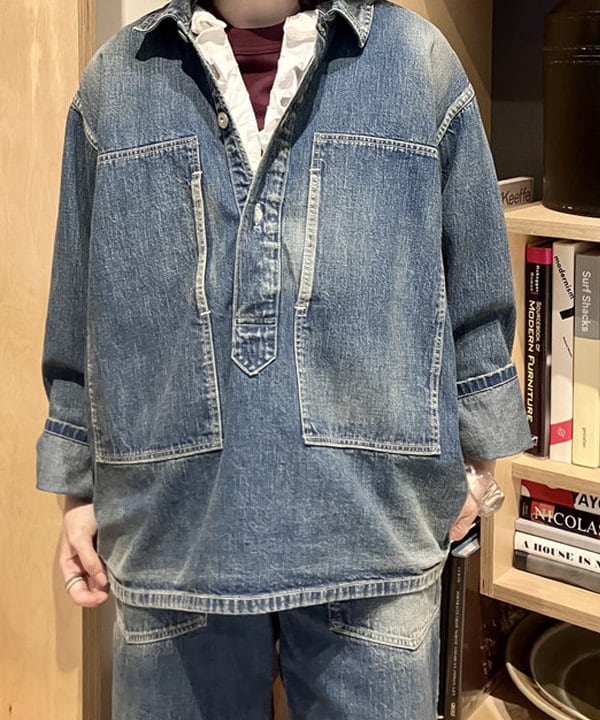 小原 もこさんの「BEAMS WOMEN｜【別注】BUZZ RICKSON’s / USED USARMY PANTS」を使ったコーディネート