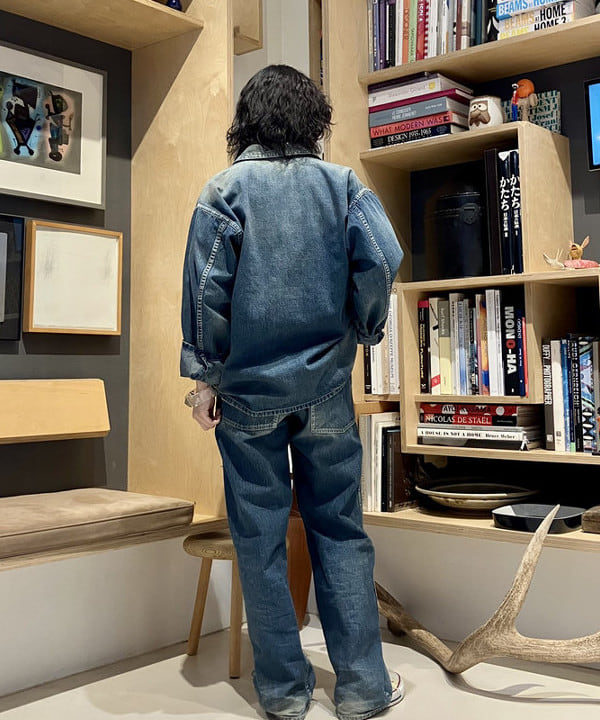 小原 もこさんの「BEAMS WOMEN｜【別注】BUZZ RICKSON’s / USED USARMY PANTS」を使ったコーディネート