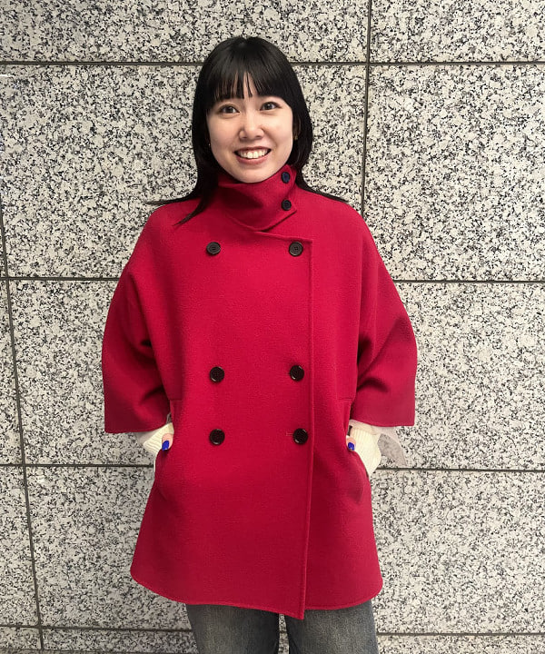 あさまつ はづきさんの「BEAMS WOMEN｜リブ ニット ポロ」を使ったコーディネート
