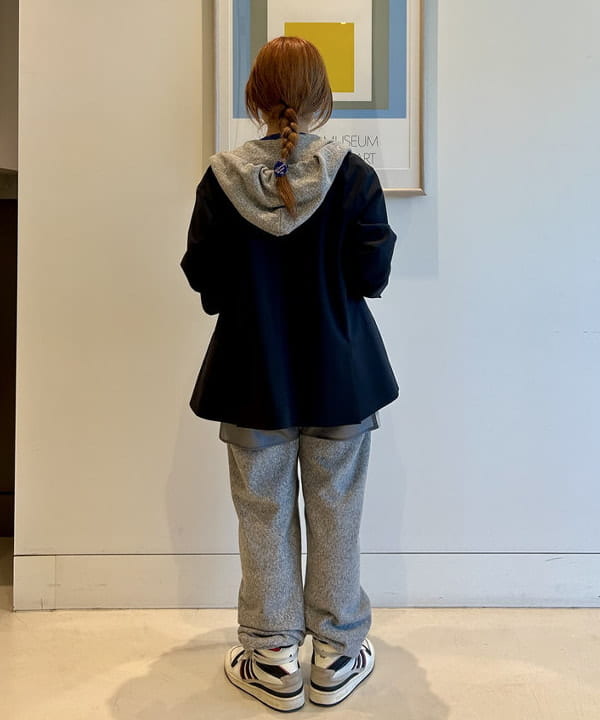 ナツハさんの「BEAMS WOMEN｜maturely / ダブル ブレステッド ノーカラー チェンジ ボタン ジャケット」を使ったコーディネート