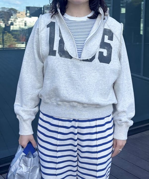 クロサワさんの「BEAMS WOMEN｜【別注】INFIELDER DESIGN MLB ロゴ YYB トートバッグ」を使ったコーディネート