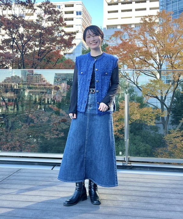 Wrangler×B:MING by BEAMS フレアサロペット