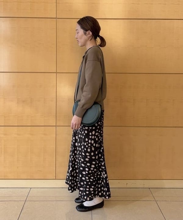 Demi-Luxe BEAMS ビームス シェルプリントフレアスカート 38 ビームス