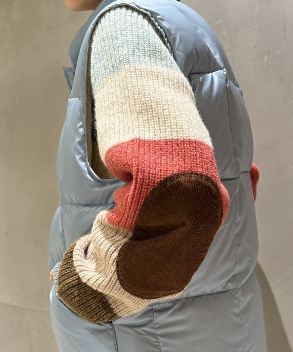 葵さんの「BEAMS WOMEN｜BEAMS PLUS / Crew Multi Stripe 5G」を使ったコーディネート