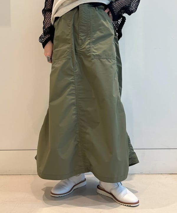 清水 彩乃さんの「BEAMS WOMEN｜【別注】BRIEFING / ヘルメット バッグ レオパード」を使ったコーディネート