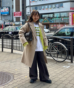 Ray BEAMS（レイ ビームス）リブウエスト ワイド パンツ（パンツ