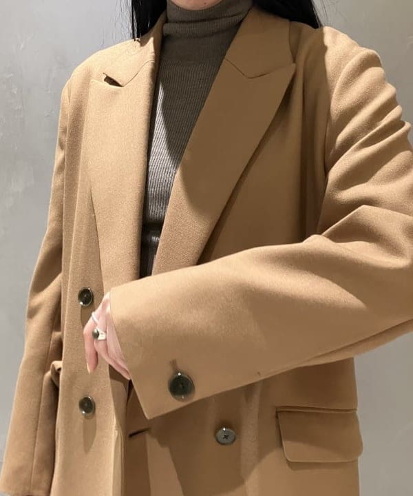 OSUMIさんの「BEAMS WOMEN｜リブ タートルネックニット」を使ったコーディネート