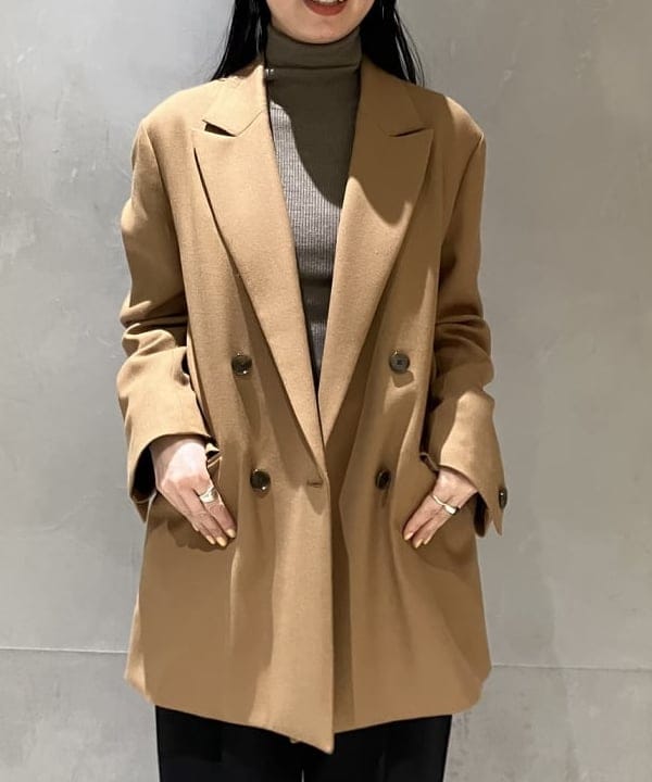 OSUMIさんの「BEAMS WOMEN｜リブ タートルネックニット」を使ったコーディネート