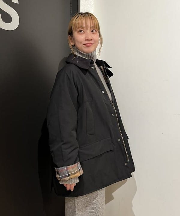 Ito_ririkaさんの「BEAMS WOMEN｜【別注】Barbour / BEDALE ジャケット」を使ったコーディネート
