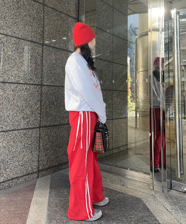 Sakiさんの「BEAMS WOMEN｜アンゴラ混 ビーニー」を使ったコーディネート