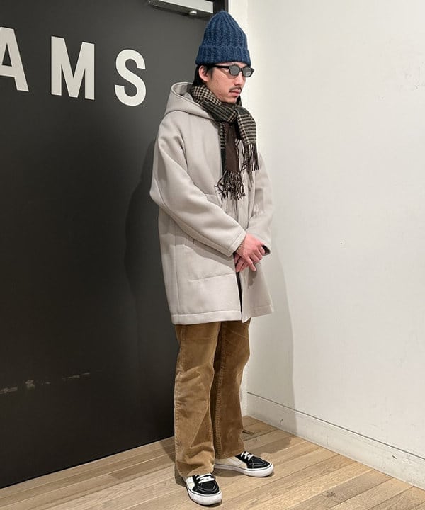及川 晃さんの「BEAMS WOMEN｜【別注】ROBERT MACKIE / Mohair Rib Cap」を使ったコーディネート