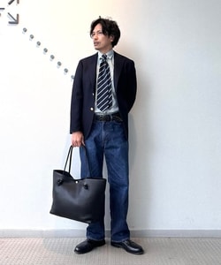 BEAMS F（ビームスF）HANDMADE ARTHUR HARRISON ネイビー