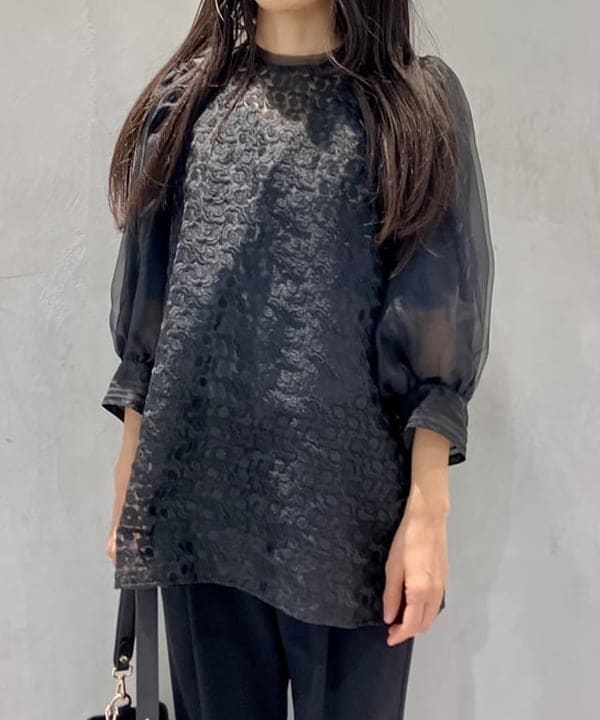 五十峯 さよさんの「BEAMS WOMEN｜トリアセ 1タック パンツ＊」を使ったコーディネート