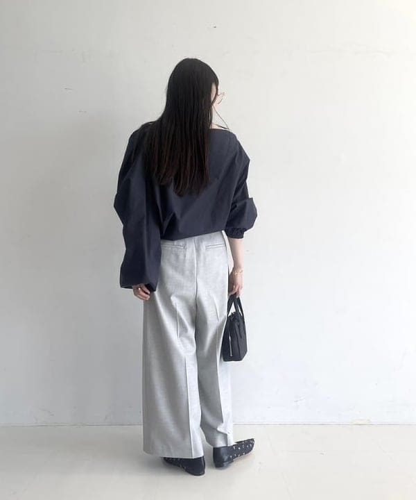 Ichika Hondaさんの「BEAMS WOMEN｜クロップド ワイドパンツ」を使ったコーディネート