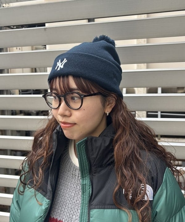 チナツさんの「BEAMS WOMEN｜コットン サーマル クルーネック ロングスリーブ Tシャツ」を使ったコーディネート