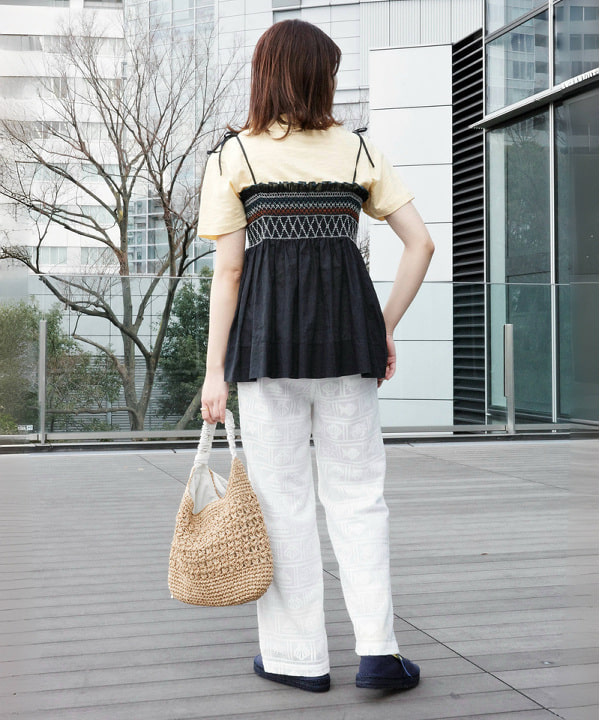 Joさんの「BEAMS WOMEN｜レースアップ エスパドリーユ」を使ったコーディネート