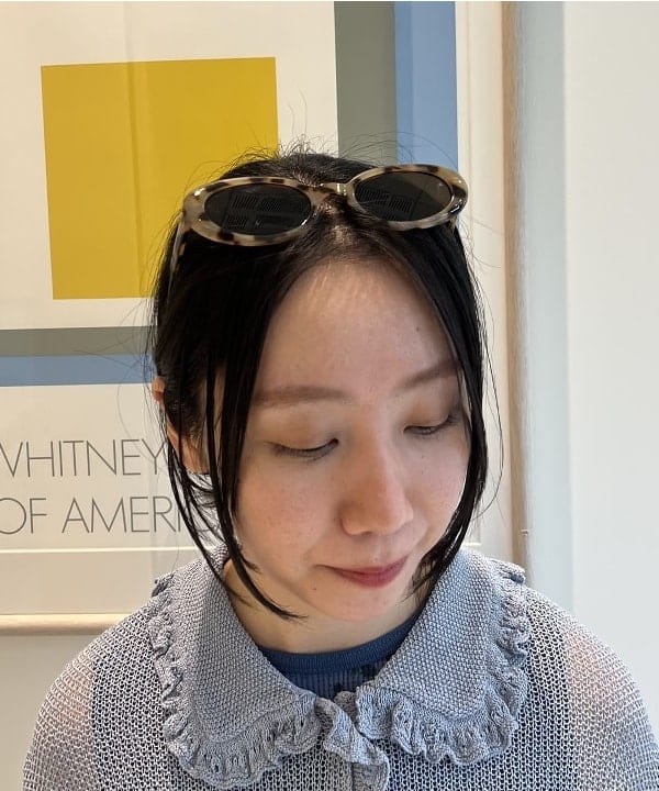 にしだてさんの「BEAMS WOMEN｜ポリエステル シャンタン パンツ」を使ったコーディネート