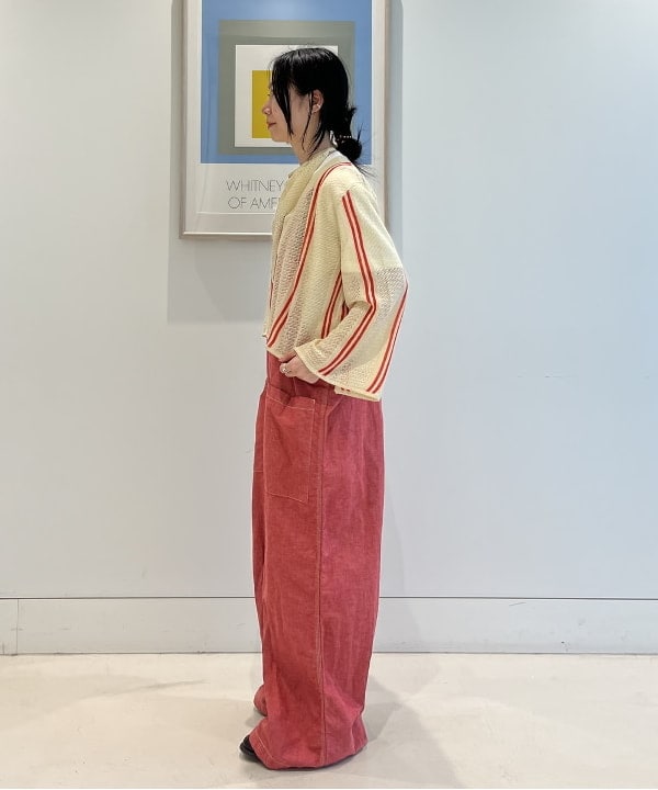 にしだてさんの「BEAMS WOMEN｜ダンガリー サロペット」を使ったコーディネート