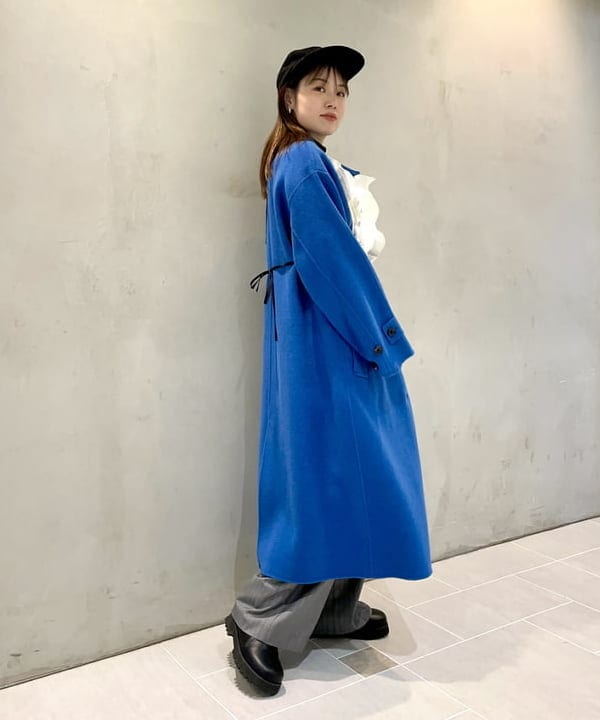 カタヤマ アヤさんの「BEAMS WOMEN｜ガーゼ フライス タートルネック トップス」を使ったコーディネート