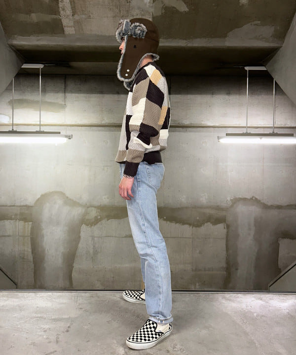 大野 滉太さんの「BEAMS WOMEN｜クレイジークルーネック ニット」を使ったコーディネート