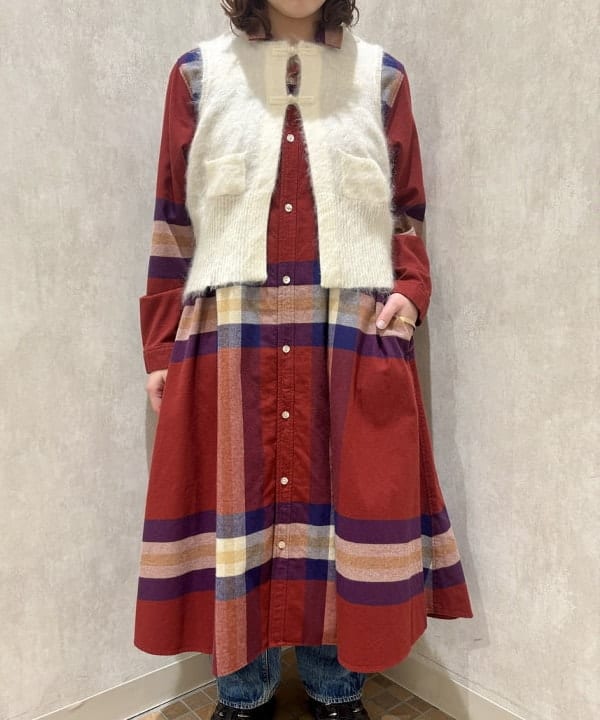 アベアミさんの「BEAMS WOMEN｜【別注】orSlow / No.8 DENIM NEW」を使ったコーディネート