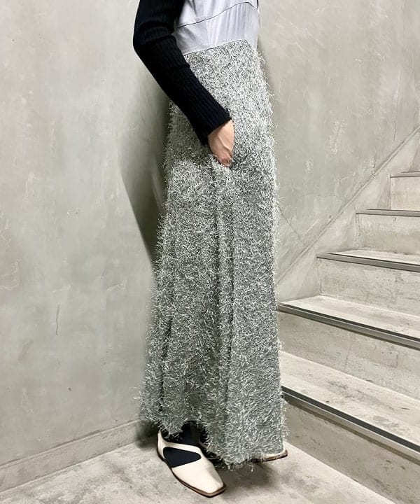 kigoさんの「BEAMS WOMEN｜RBS / フリンジ キリカエ キャミ ワンピース」を使ったコーディネート