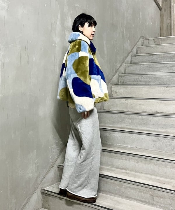 kigoさんの「BEAMS WOMEN｜リブ ニット ポロ」を使ったコーディネート
