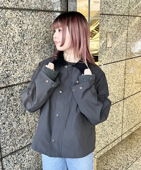 篠崎 香月さんの「BEAMS WOMEN｜【別注】L.L.Bean / Deep Bottom Leather Handle Zip Tote Mini」を使ったコーディネート