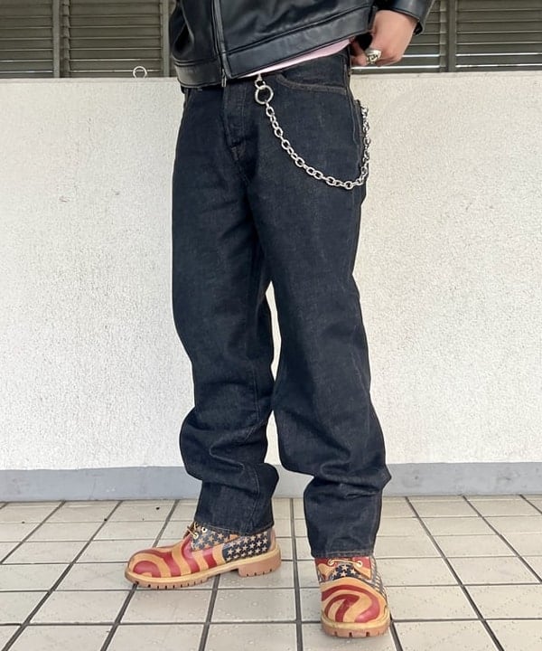 ムファサさんの「BEAMS WOMEN｜ワイドフィット レザー ジップブルゾン」を使ったコーディネート