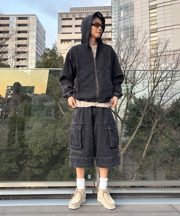 中嶋 大介さんの「BEAMS WOMEN｜フェード ジップブルゾン」を使ったコーディネート