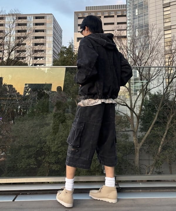 中嶋 大介さんの「BEAMS WOMEN｜フェード ジップブルゾン」を使ったコーディネート