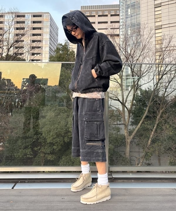 中嶋 大介さんの「BEAMS WOMEN｜フェード ジップブルゾン」を使ったコーディネート
