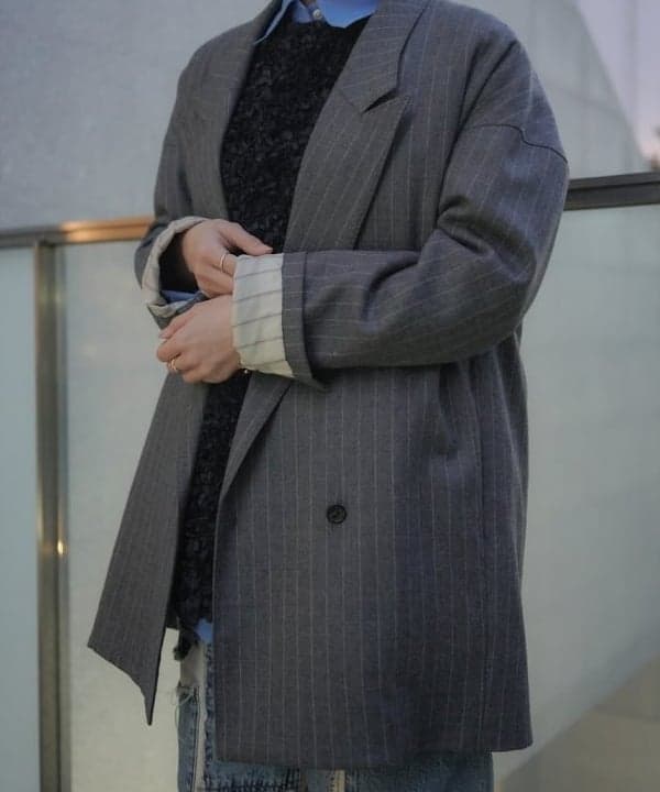 多田 日奈子さんの「BEAMS WOMEN｜▲レギュラー カラー シャツ」を使ったコーディネート