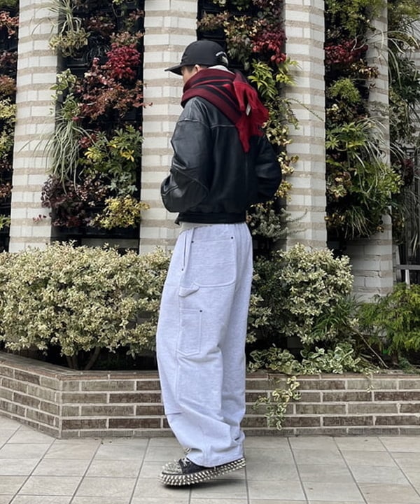 BANさんの「BEAMS WOMEN｜ユーズド加工 レザー ショートブルゾン」を使ったコーディネート