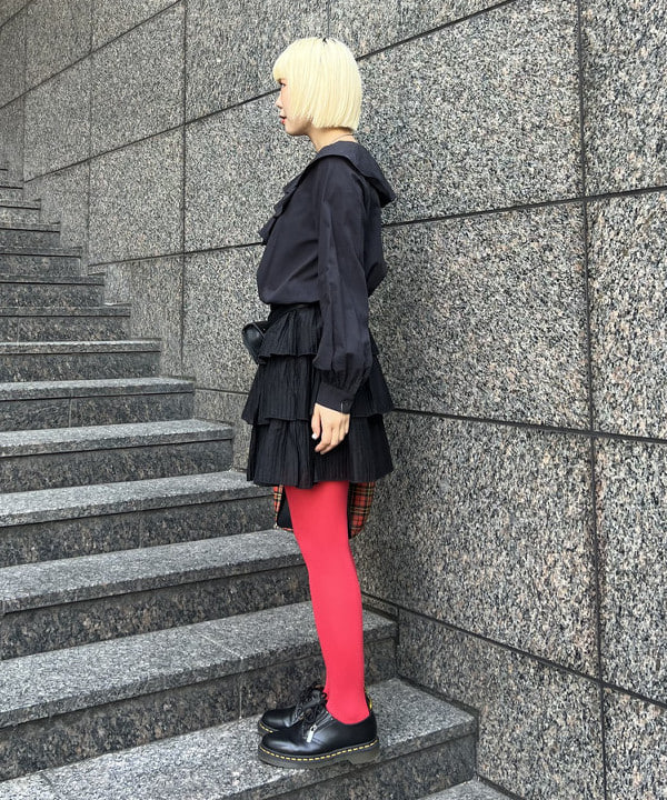 あさひさんの「BEAMS WOMEN｜パターンチェック バッグ」を使ったコーディネート