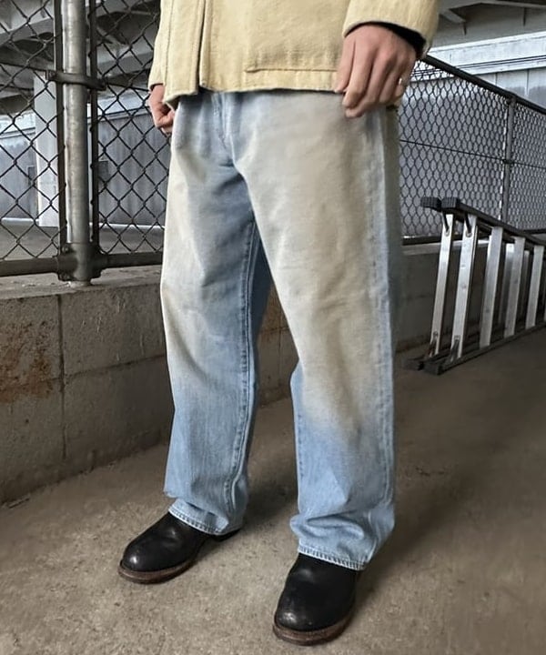 エイトさんの「BEAMS WOMEN｜BEAMS / ワイドフィット デニムパンツ」を使ったコーディネート