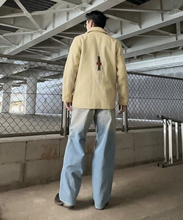 エイトさんの「BEAMS WOMEN｜BEAMS / ワイドフィット デニムパンツ」を使ったコーディネート