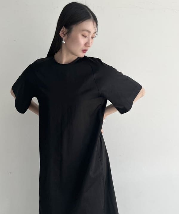 隈元 楓さんの「BEAMS WOMEN｜グロス Tドレス .M」を使ったコーディネート