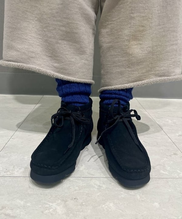 木村 梨香さんの「BEAMS WOMEN｜Clarks ORIGINALS / Wallabee Boot GORE-TEX（R） Black」を使ったコーディネート