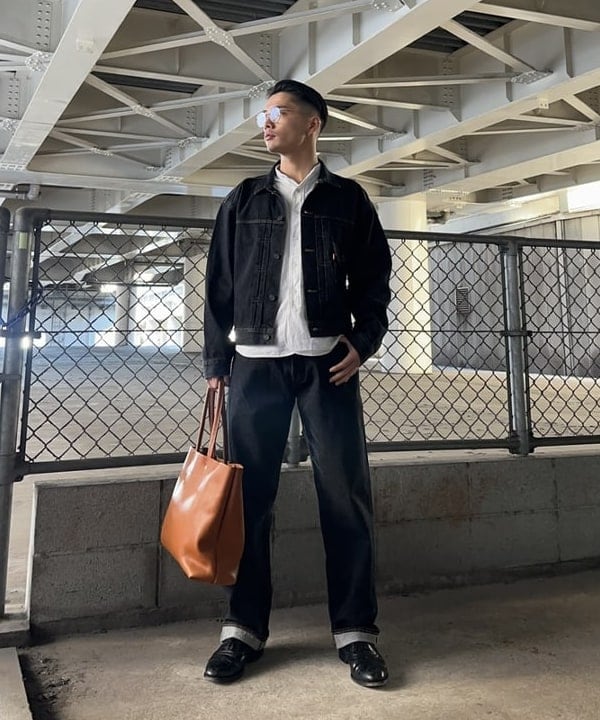 エイトさんの「BEAMS WOMEN｜SLOW/ 別注 TOTE」を使ったコーディネート