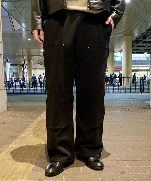 植木 竜也さんの「BEAMS WOMEN｜ワイドフィット レザー ジップブルゾン」を使ったコーディネート