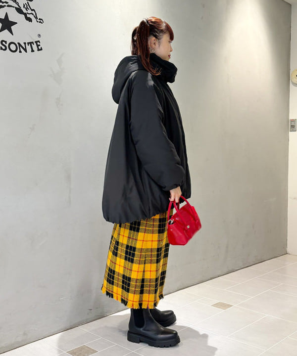 りかちょび/岸本梨佳さんの「BEAMS WOMEN｜フラップ ミニ バッグ」を使ったコーディネート