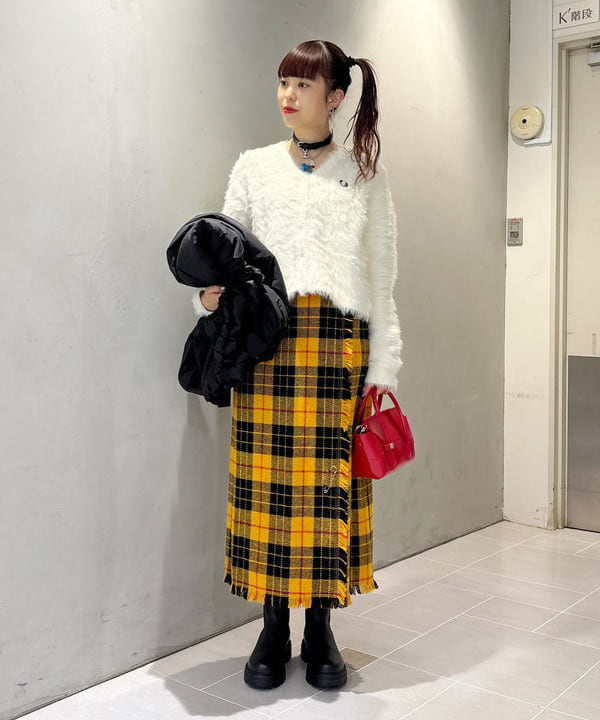 りかちょび/岸本梨佳さんの「BEAMS WOMEN｜フラップ ミニ バッグ」を使ったコーディネート