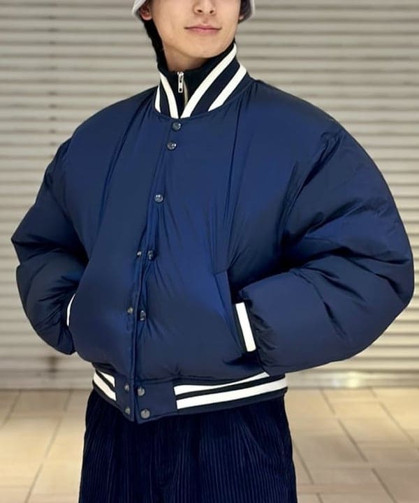 Kellyさんの「BEAMS WOMEN｜ダウン バーシティジャケット」を使ったコーディネート