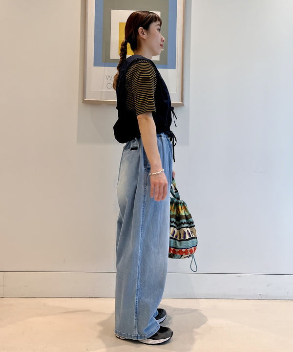 たぐみさんの「BEAMS WOMEN｜2WAY レース バンダナ」を使ったコーディネート