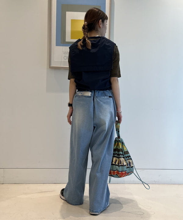 たぐみさんの「BEAMS WOMEN｜2WAY レース バンダナ」を使ったコーディネート