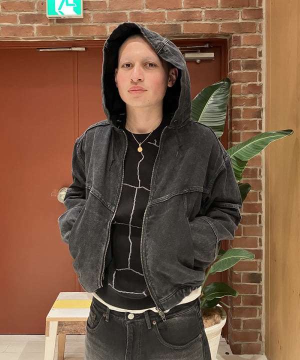 ディクソン 太陽さんの「BEAMS WOMEN｜BEAMS / ワイドフィット デニムパンツ」を使ったコーディネート