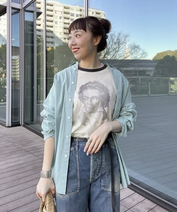 おのすさんの「BEAMS WOMEN｜【別注】Paraboot / BAHAMAS」を使ったコーディネート